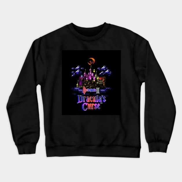 Castlevania Theme Screen Crewneck Sweatshirt by danteazano